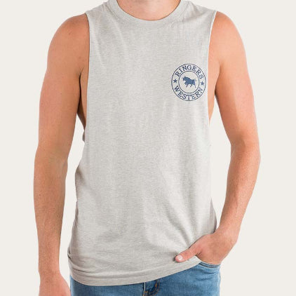 Load image into Gallery viewer, Ringers Western Signature Bull Mens Classic Muscle Tank
