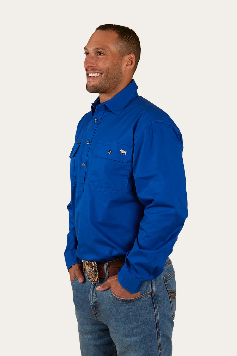 Load image into Gallery viewer, Ringers Western King River Mens Half Button Work Shirt
