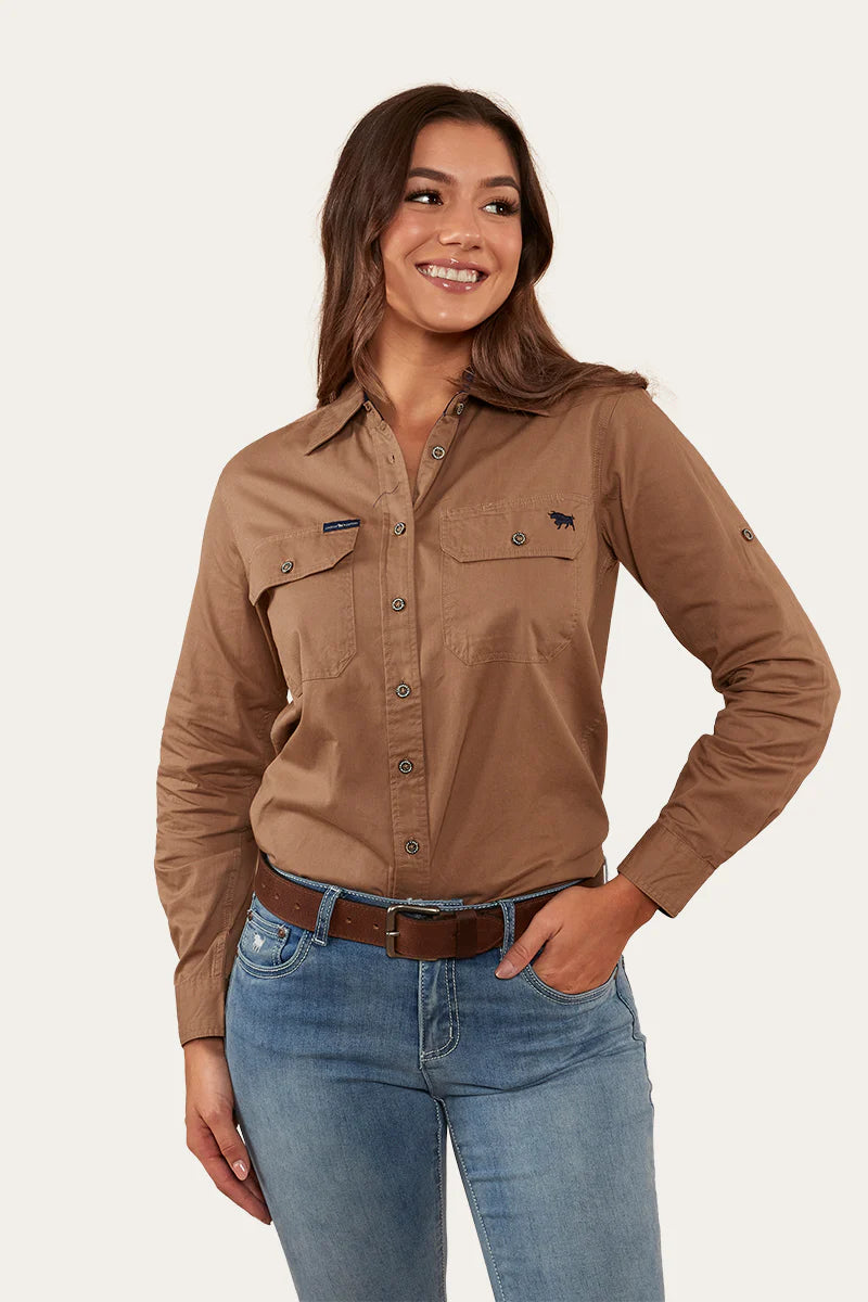 Load image into Gallery viewer, Ringers Western Pentecost River Womens Full Button Work Shirt
