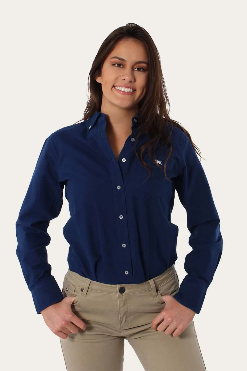 Load image into Gallery viewer, Ringers Western Cambridge Womens Slim Fit Oxford Shirt
