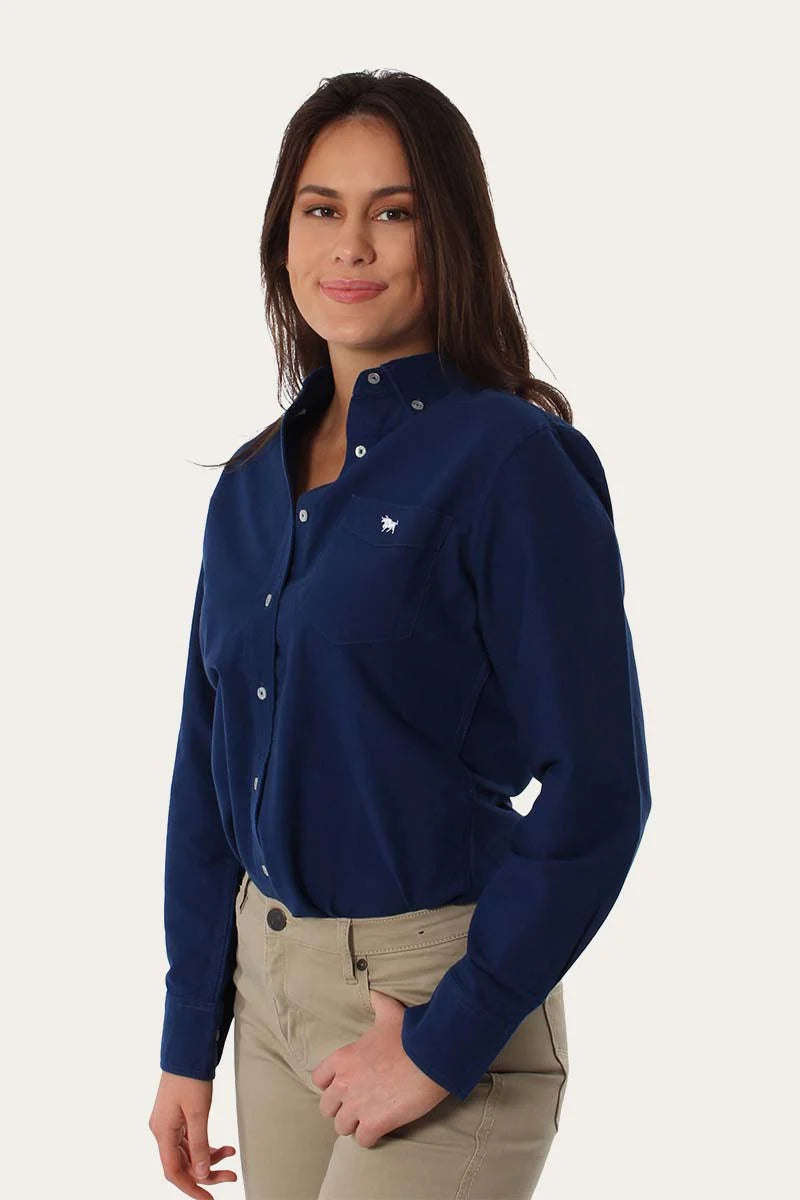 Load image into Gallery viewer, Ringers Western Cambridge Womens Slim Fit Oxford Shirt
