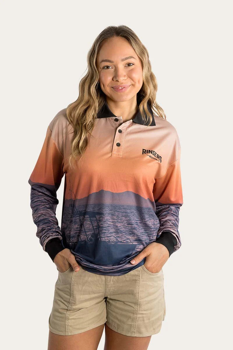 Load image into Gallery viewer, Ringers Western Rig Unisex Fishing Jersey
