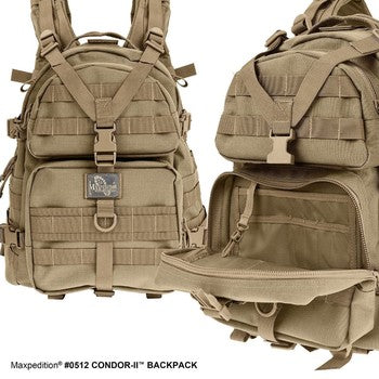 Load image into Gallery viewer, Maxpedition Condor-II Backpack
