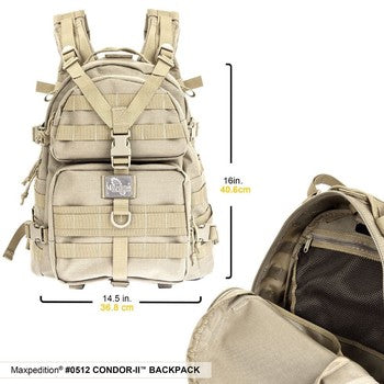 Load image into Gallery viewer, Maxpedition Condor-II Backpack
