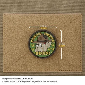 Load image into Gallery viewer, Maxpedition Devil Dog Morale Patch
